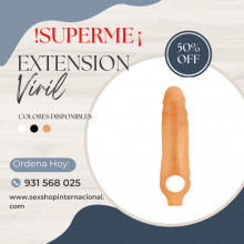 SUPERME MIGHTY EXTENSORA VIRIL REALISTA SEXSHOP PTE PIEDRA 